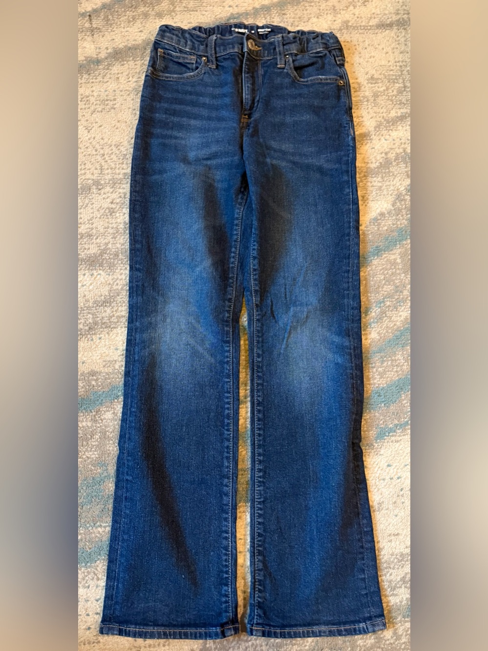Old Navy Girls Size 14 Adjustable Waist bootcut Jeans